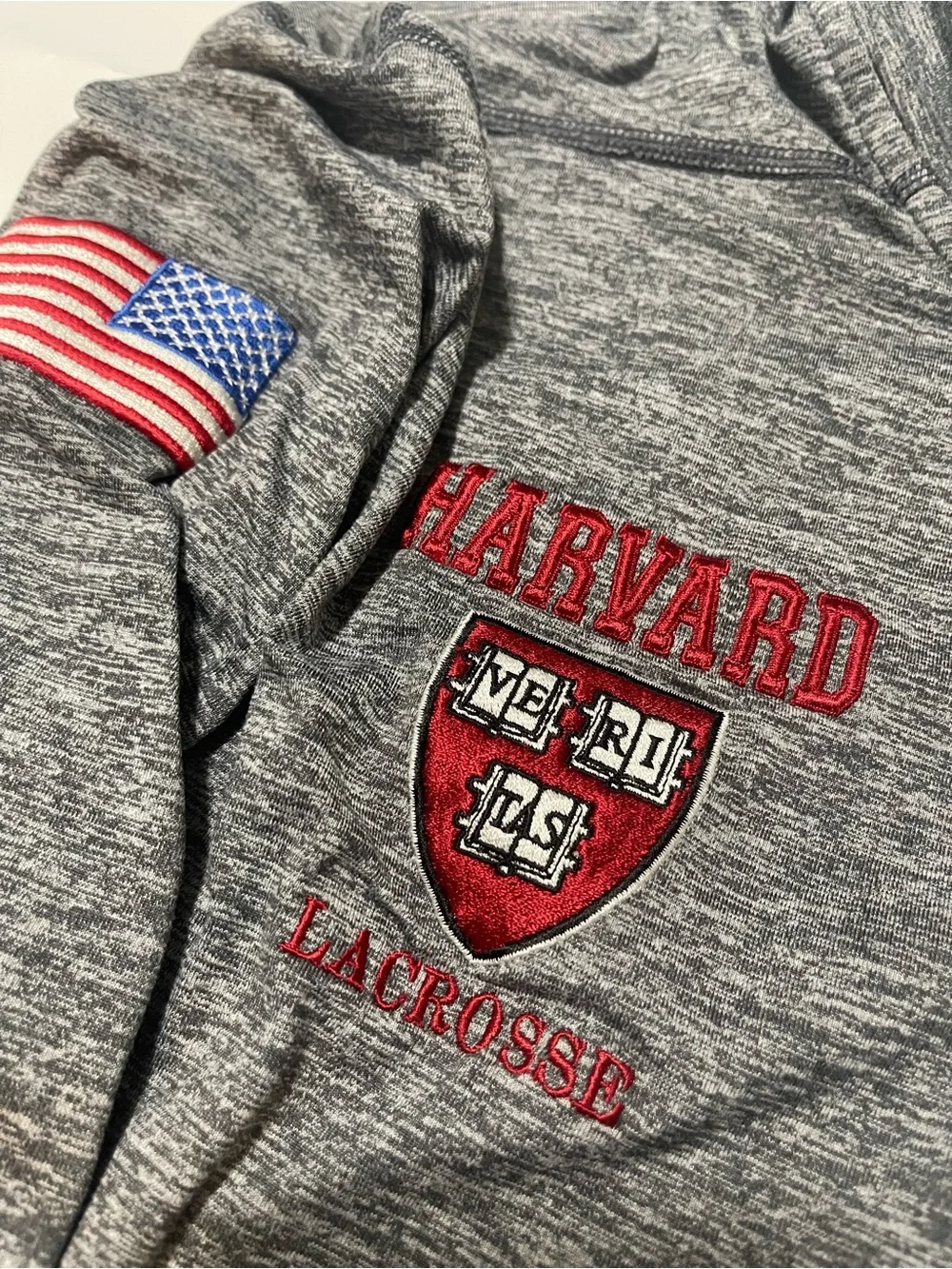 Nike Harvard Lacrosse Quarter Zip Pullover